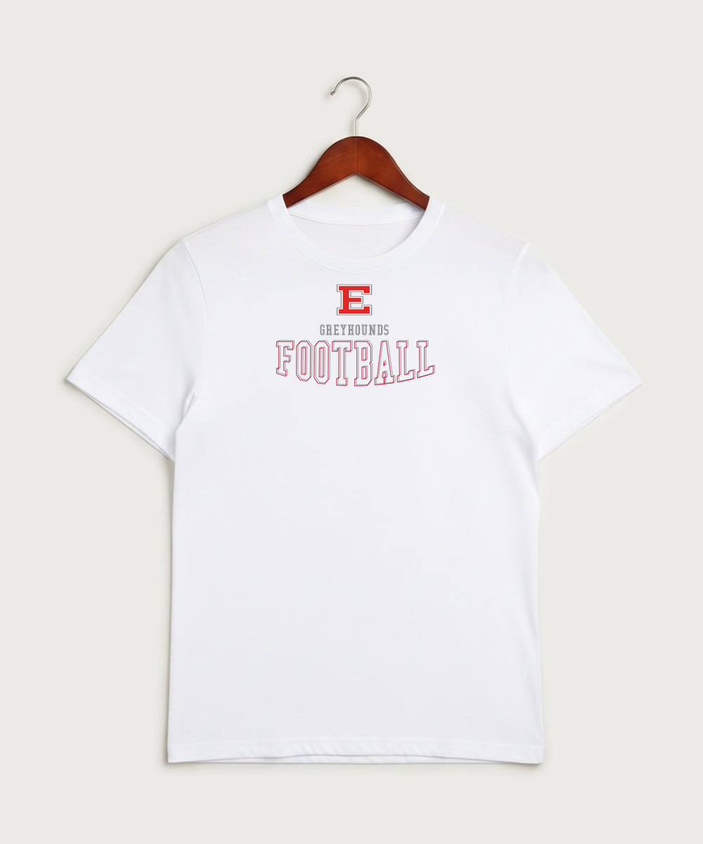 Duluth East High School Football (Boys) - White Sport-Tek PosiCharge Competitor Tee. ST350
