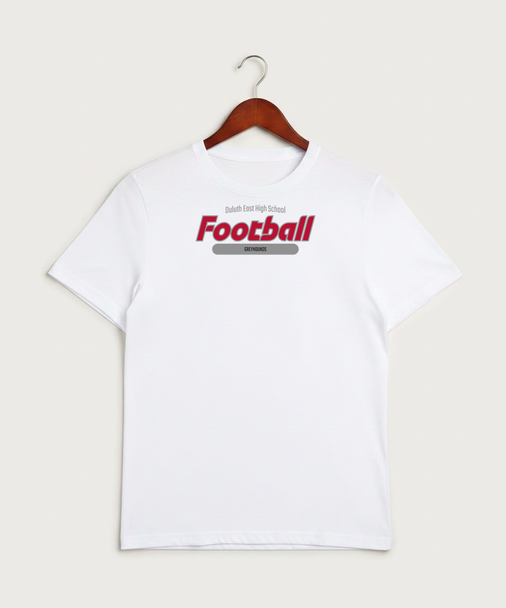 Duluth East High School Football (Boys) - White Sport-Tek PosiCharge Competitor Tee. ST350