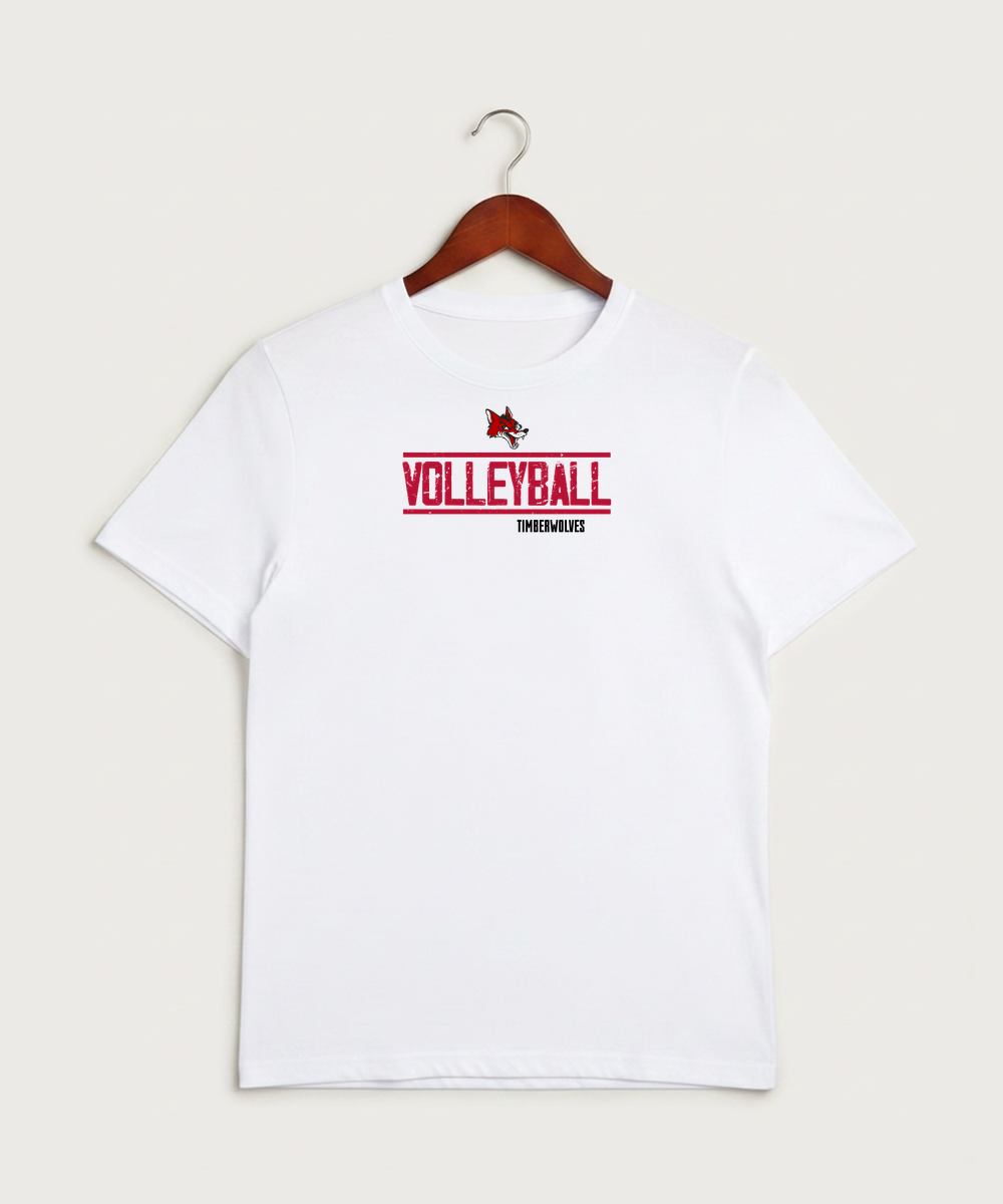 Ely Memorial High School Volleyball (Girls) - White Sport-Tek PosiCharge Competitor Tee. ST350
