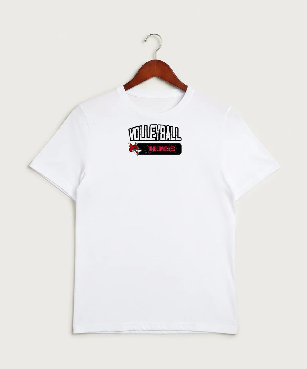 Ely Memorial High School Volleyball (Girls) - White Sport-Tek PosiCharge Competitor Tee. ST350