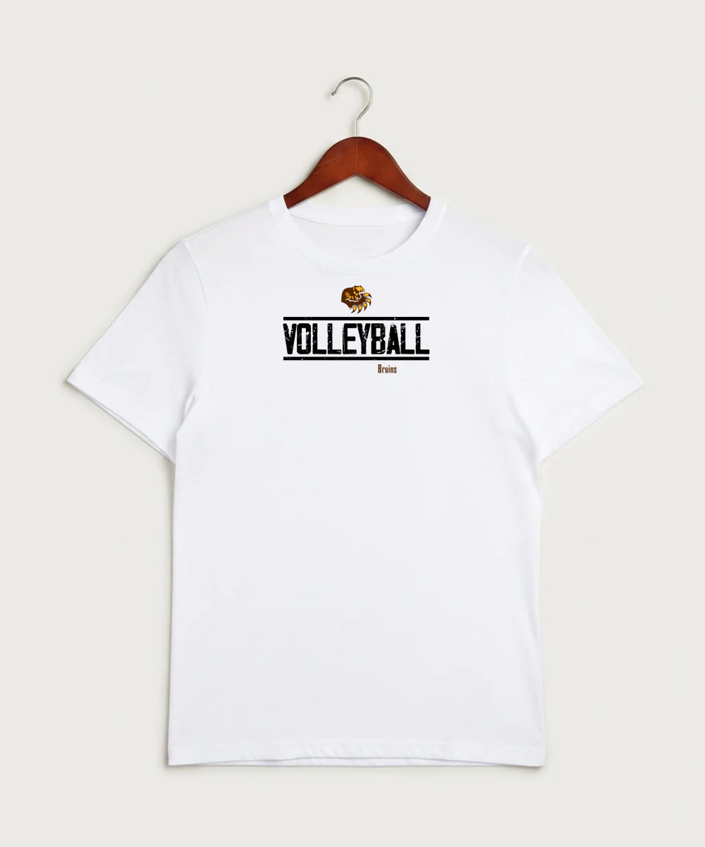 Fargo South High School Volleyball (Girls) - White Sport-Tek PosiCharge Competitor Tee. ST350
