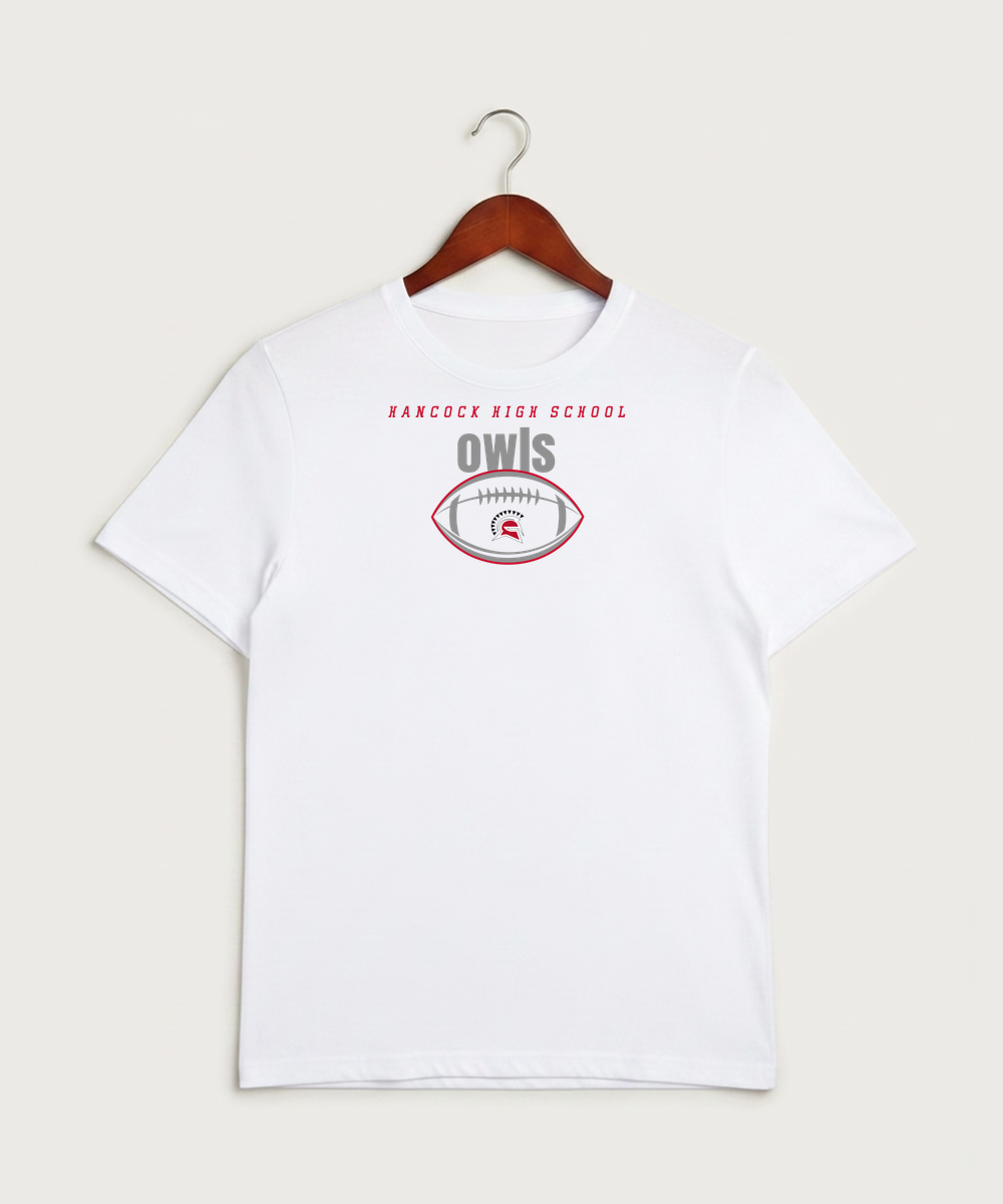 Hancock High School Football (Boys) - White Sport-Tek PosiCharge Competitor Tee. ST350