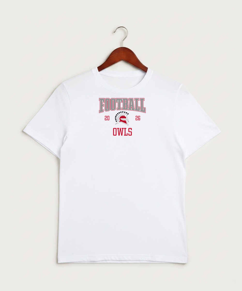 Hancock High School Football (Boys) - White Sport-Tek PosiCharge Competitor Tee. ST350