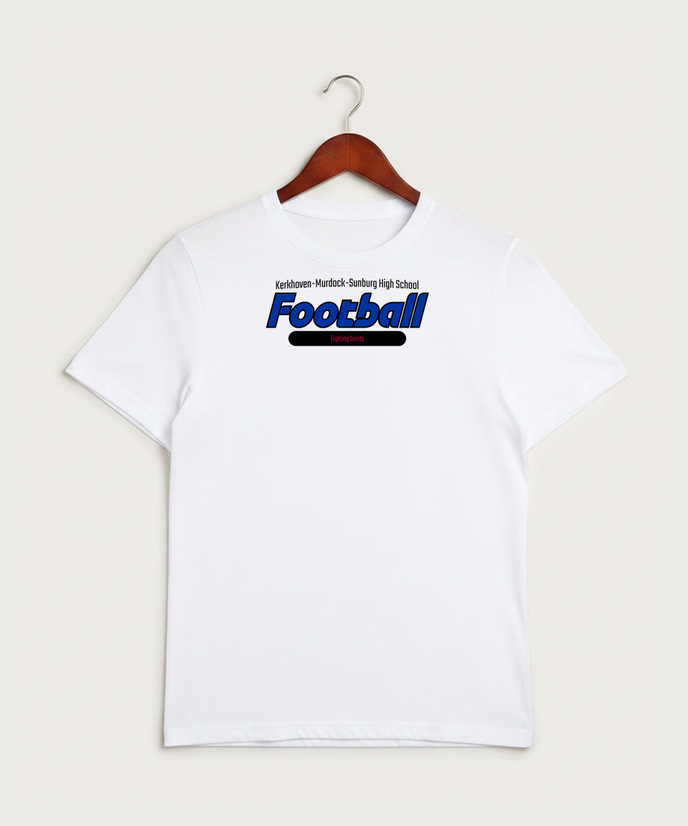 Kerkhoven-Murdock-Sunburg High School Football (Boys) - White Sport-Tek PosiCharge Competitor Tee. ST350
