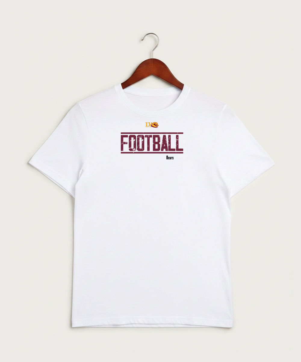 Lake of the Woods High School Football (Boys) - White Sport-Tek PosiCharge Competitor Tee. ST350