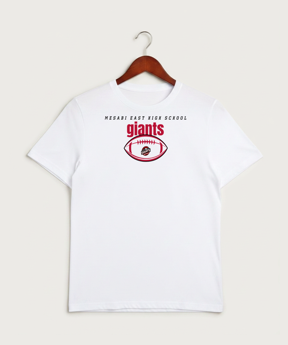 Mesabi East High School Football (Boys) - White Sport-Tek PosiCharge Competitor Tee. ST350