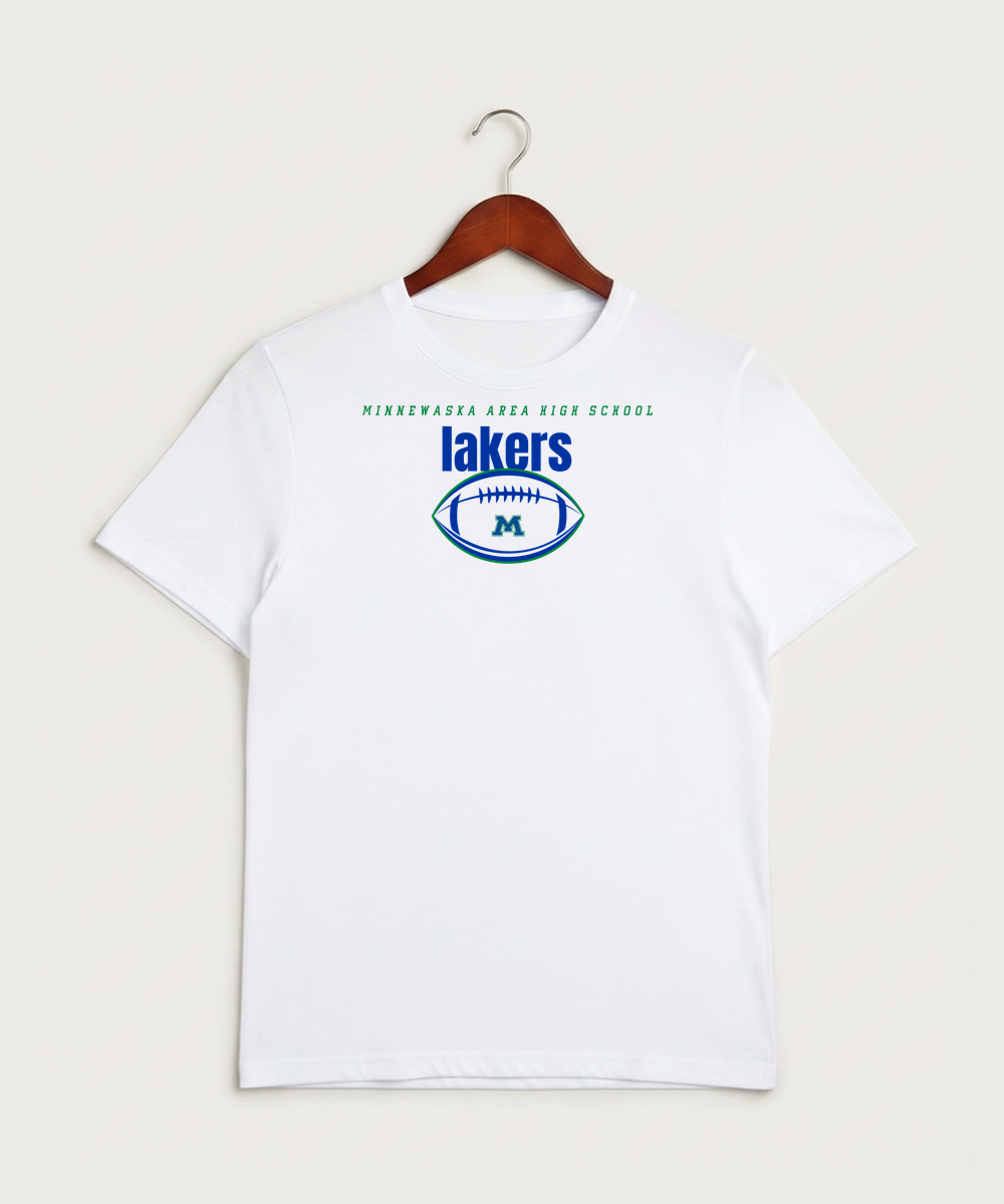 Minnewaska Area High School Football (Boys) - White Sport-Tek PosiCharge Competitor Tee. ST350