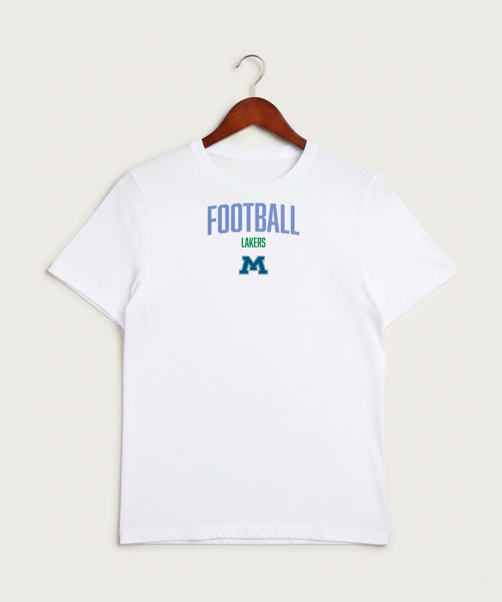 Minnewaska Area High School Football (Boys) - White Sport-Tek PosiCharge Competitor Tee. ST350
