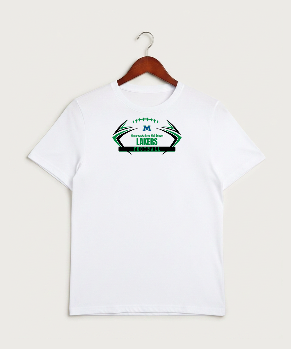Minnewaska Area High School Football (Boys) - White Sport-Tek PosiCharge Competitor Tee. ST350