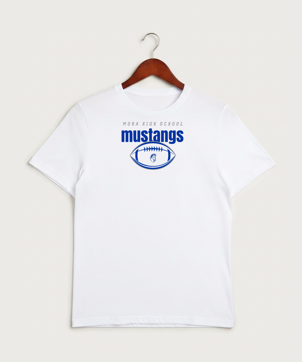 Mora High School Football (Boys) - White Sport-Tek PosiCharge Competitor Tee. ST350