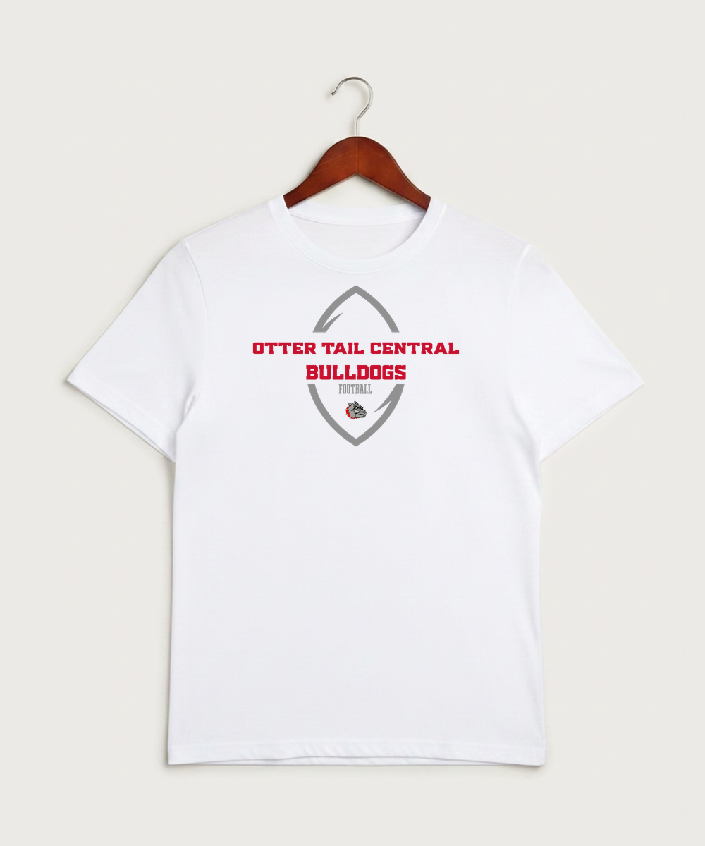 Otter Tail Central Football (Boys) - White Sport-Tek PosiCharge Competitor Tee. ST350