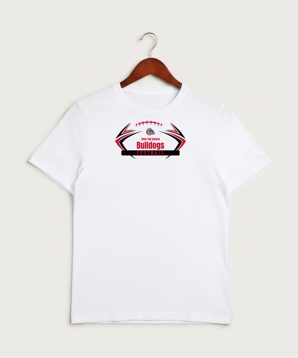 Otter Tail Central Football (Boys) - White Sport-Tek PosiCharge Competitor Tee. ST350