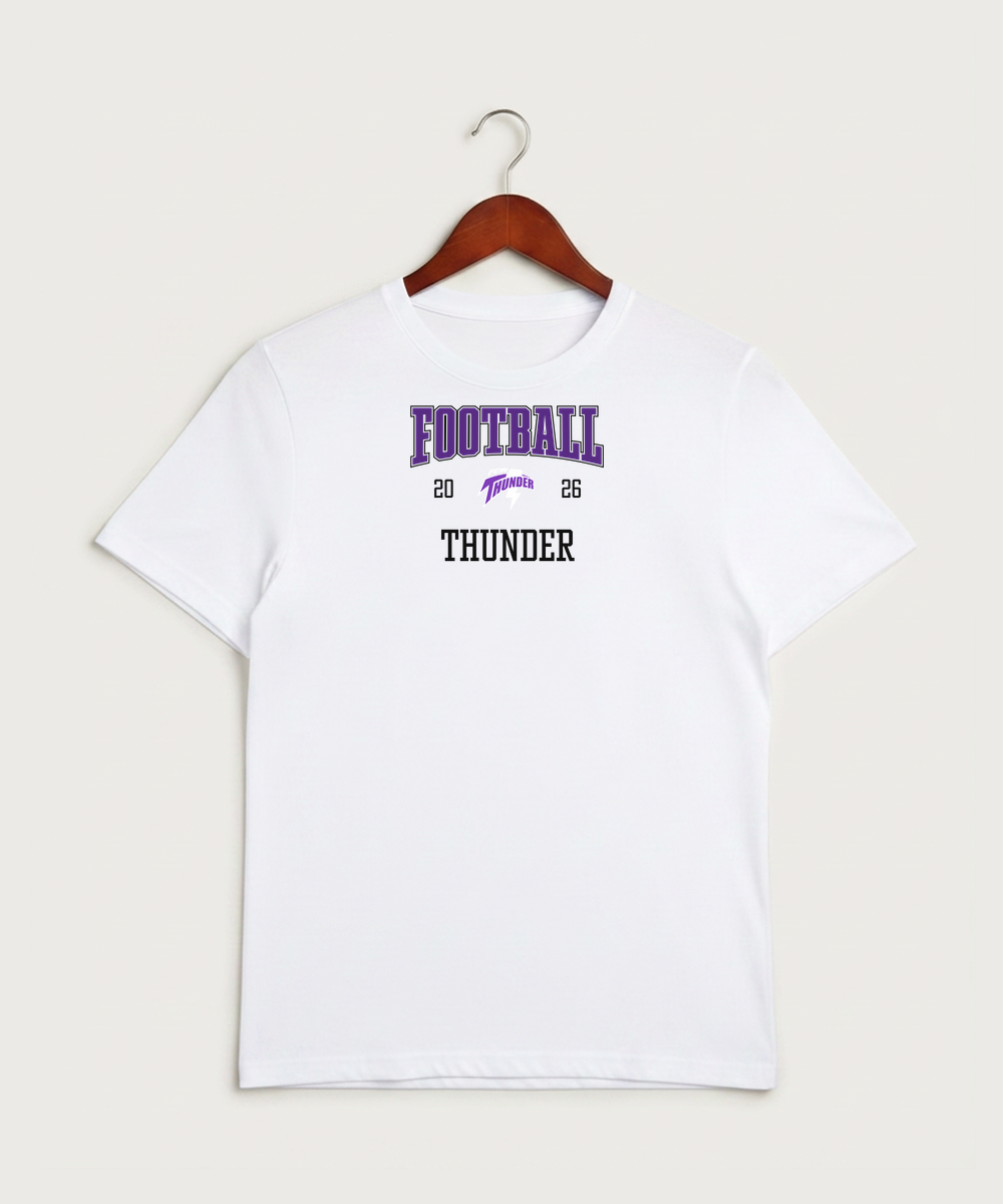 Polk County West Football (Boys) - White Sport-Tek PosiCharge Competitor Tee. ST350
