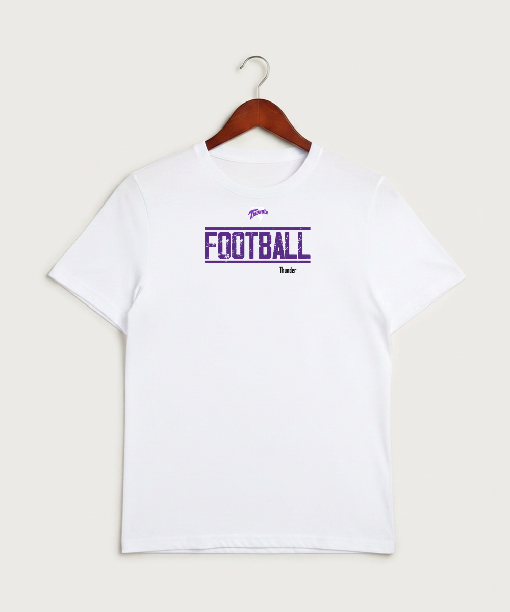 Polk County West Football (Boys) - White Sport-Tek PosiCharge Competitor Tee. ST350