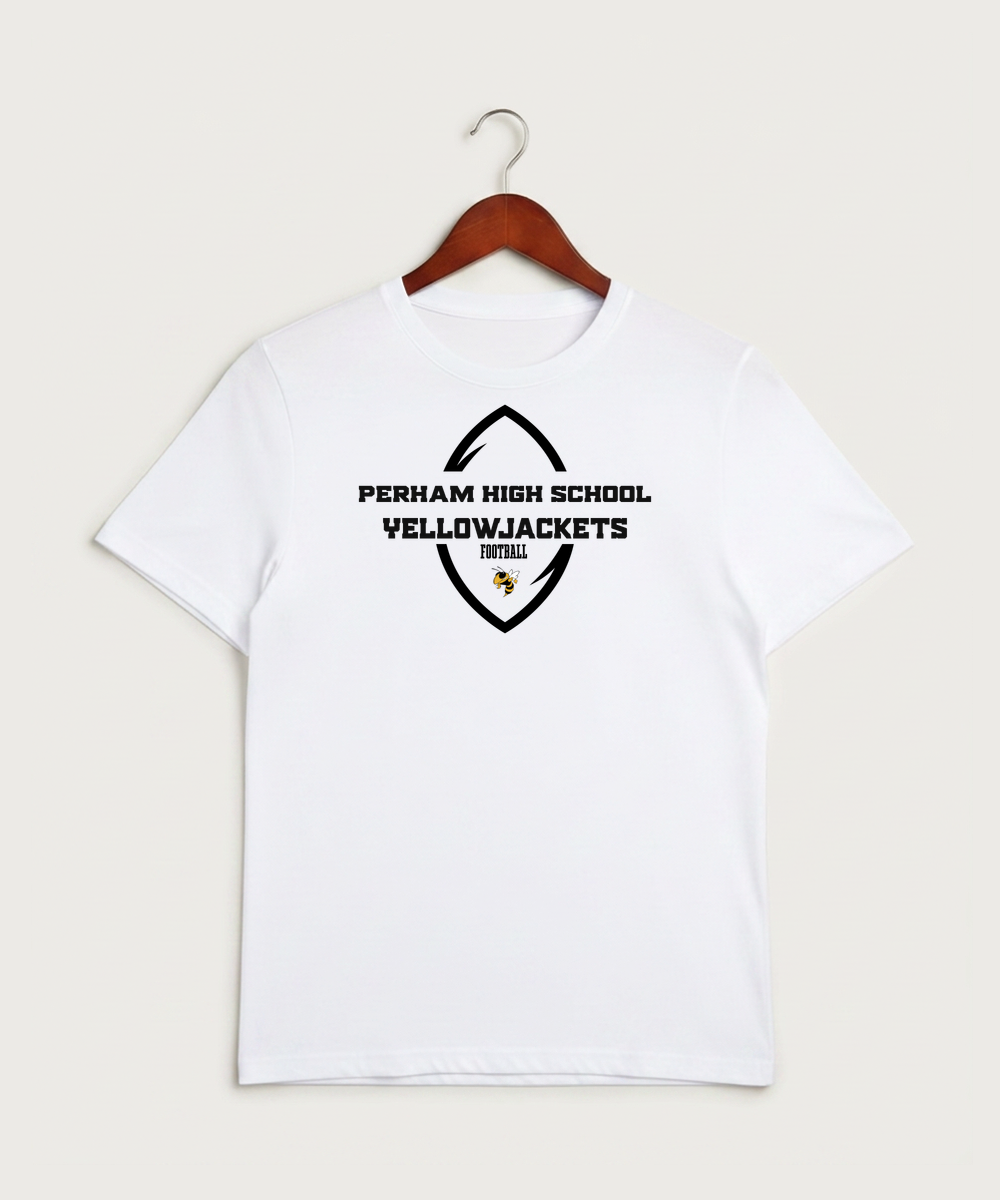 Perham High School Football (Boys) - White Sport-Tek PosiCharge Competitor Tee. ST350