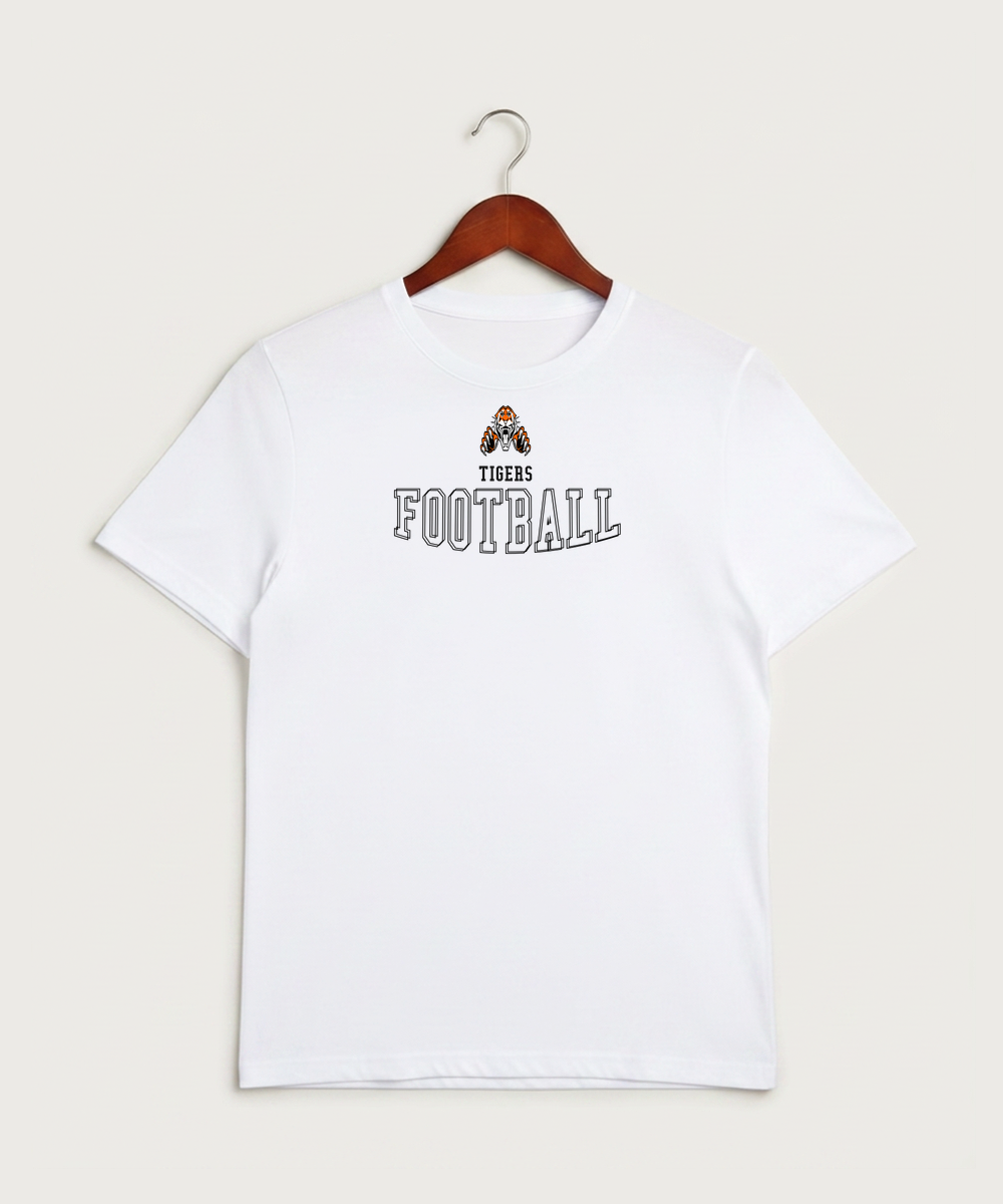 Pine River Backus High School Football (Boys) - White Sport-Tek PosiCharge Competitor Tee. ST350