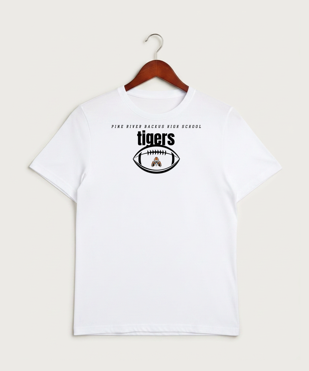 Pine River Backus High School Football (Boys) - White Sport-Tek PosiCharge Competitor Tee. ST350