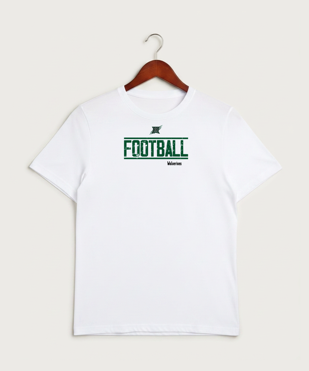 Rock Ridge High School Football (Boys) - White Sport-Tek PosiCharge Competitor Tee. ST350