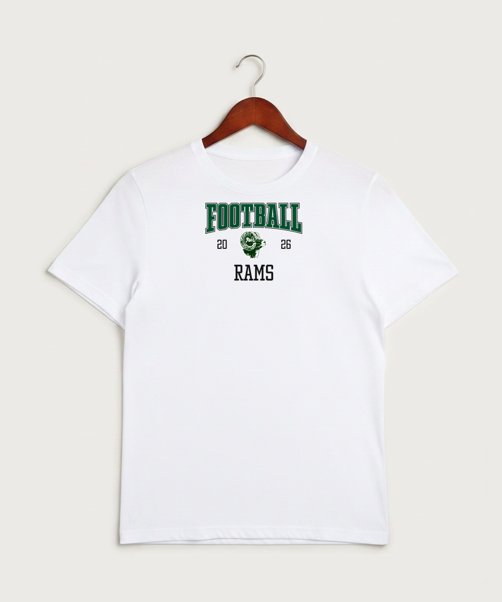 Roseau High School Football (Boys) - White Sport-Tek PosiCharge Competitor Tee. ST350