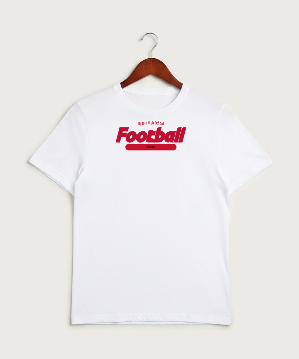 Upsala High School Football (Boys) - White Sport-Tek PosiCharge Competitor Tee. ST350