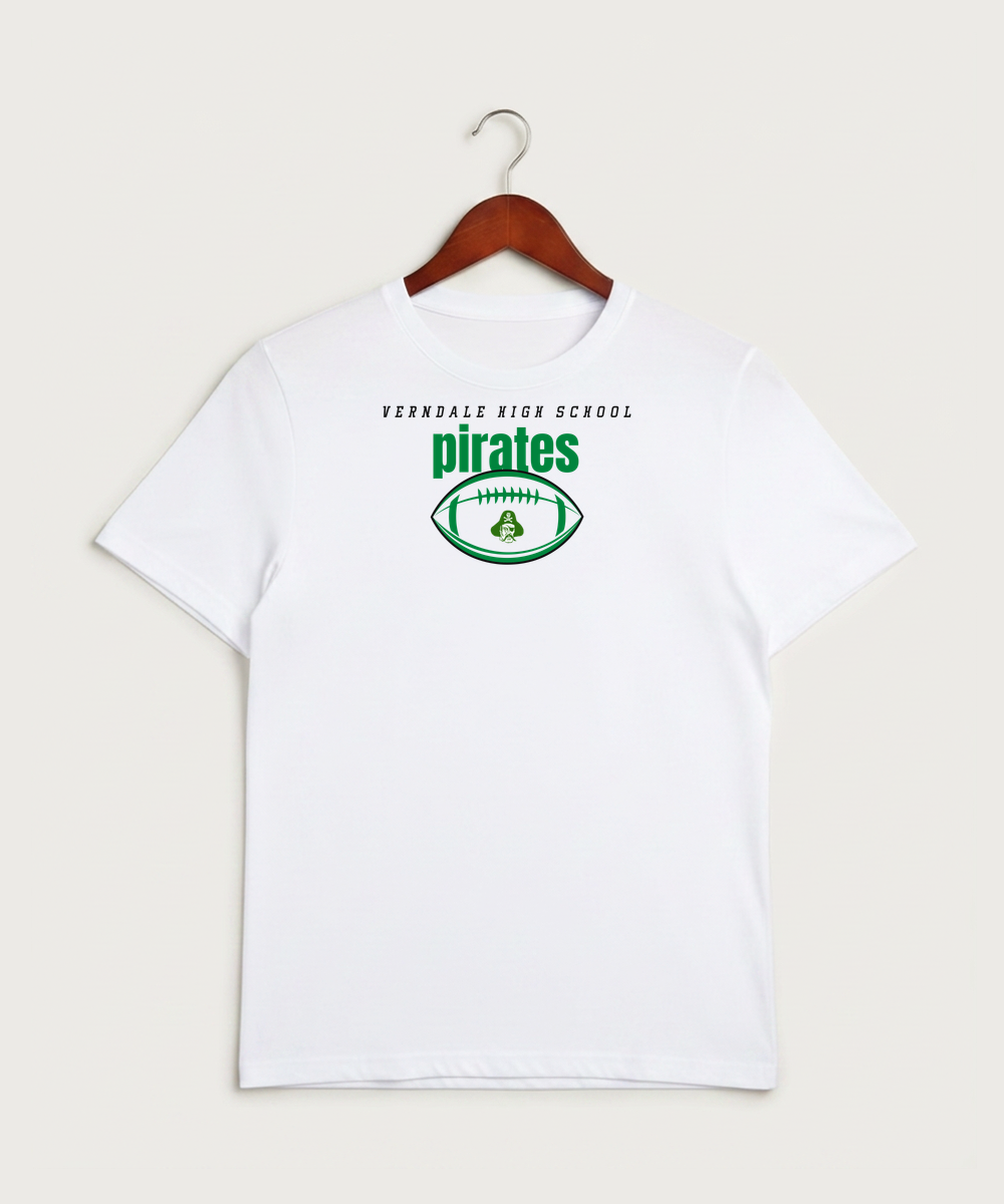 Verndale High School Football (Boys) - White Sport-Tek PosiCharge Competitor Tee. ST350