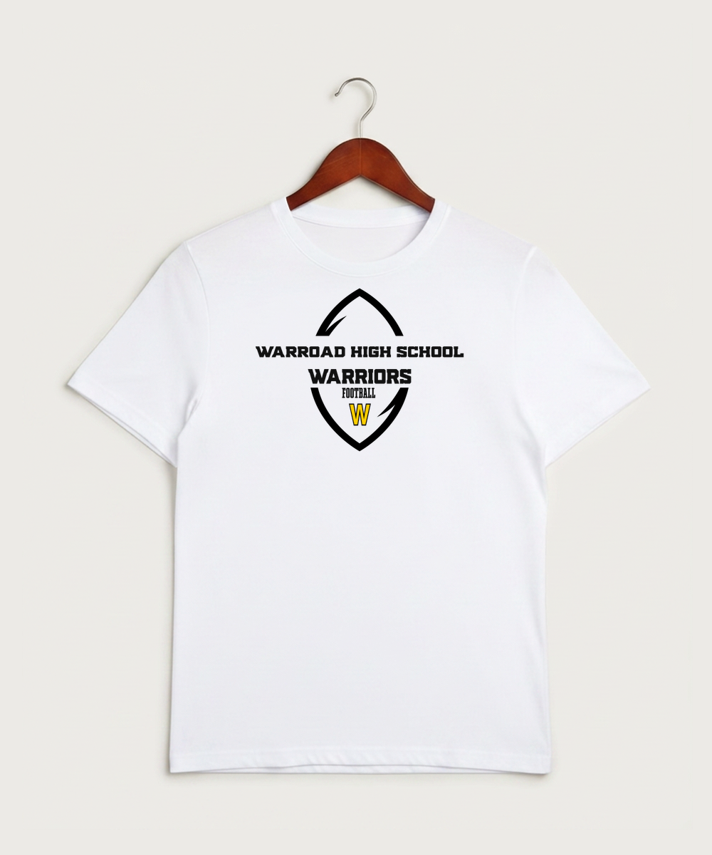 Warroad High School Football (Boys) - White Sport-Tek PosiCharge Competitor Tee. ST350
