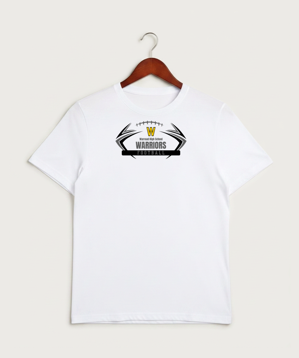 Warroad High School Football (Boys) - White Sport-Tek PosiCharge Competitor Tee. ST350
