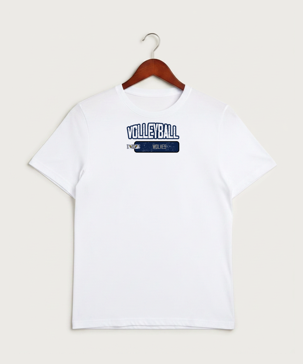 Walker Hackensack Akeley Volleyball (Girls) - White Sport-Tek PosiCharge Competitor Tee. ST350