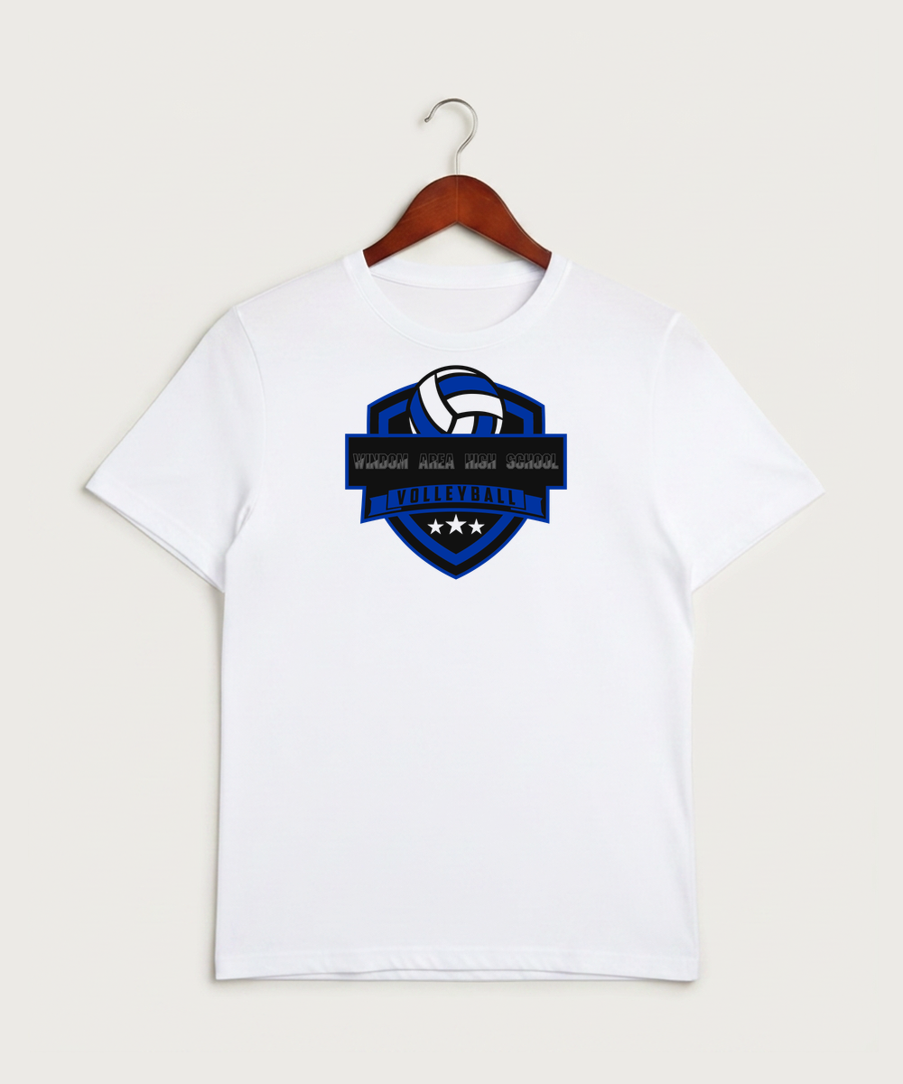 Windom Area High School Volleyball (Girls) - White Sport-Tek PosiCharge Competitor Tee. ST350