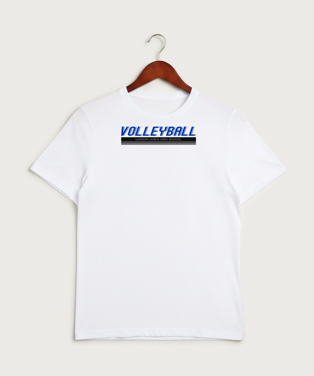Windom Area High School Volleyball (Girls) - White Sport-Tek PosiCharge Competitor Tee. ST350
