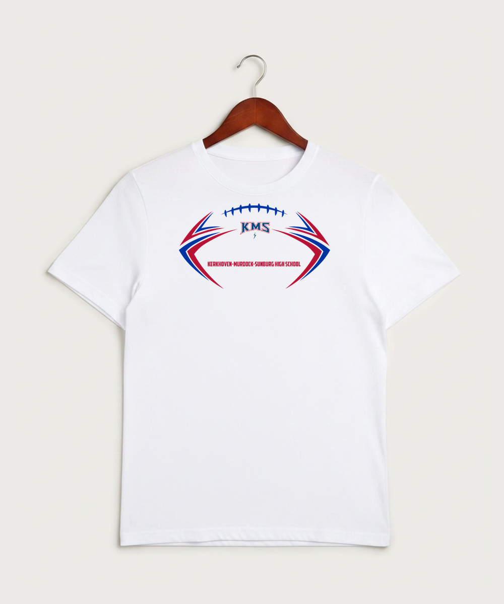 Kerkhoven-Murdock-Sunburg High School Football (Boys) - White Sport-Tek PosiCharge Competitor Tee. ST350