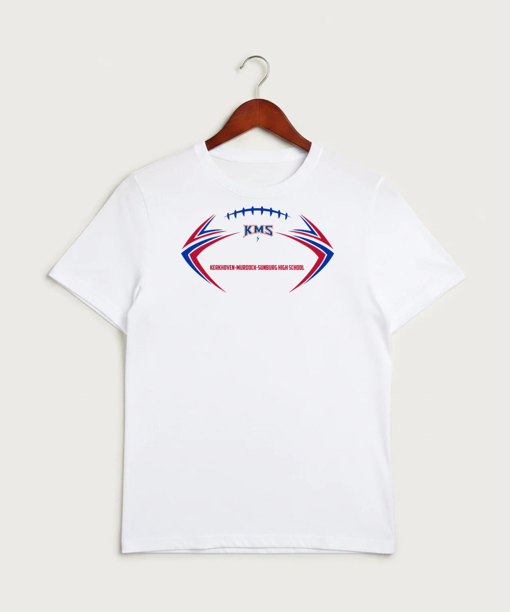 Kerkhoven-Murdock-Sunburg High School Football (Boys) - White Sport-Tek PosiCharge Competitor Tee. ST350