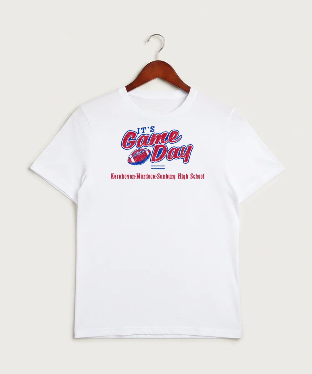Kerkhoven-Murdock-Sunburg High School Football (Boys) - White Sport-Tek PosiCharge Competitor Tee. ST350
