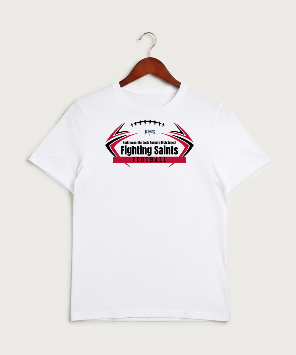 Kerkhoven-Murdock-Sunburg High School Football (Boys) - White Sport-Tek PosiCharge Competitor Tee. ST350