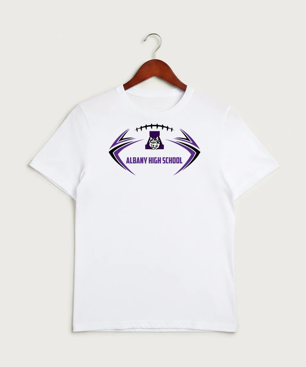 Albany High School Football (Boys) - White Sport-Tek PosiCharge Competitor Tee. ST350