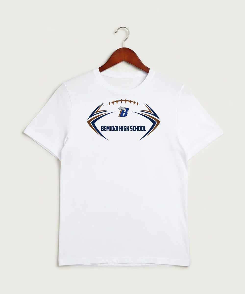 Bemidji High School Football (Boys) - White Sport-Tek PosiCharge Competitor Tee. ST350