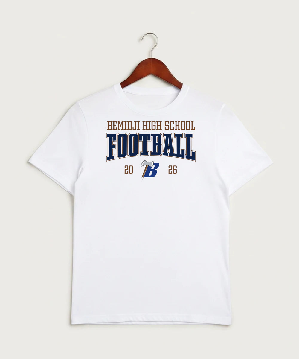 Bemidji High School Football (Boys) - White Sport-Tek PosiCharge Competitor Tee. ST350