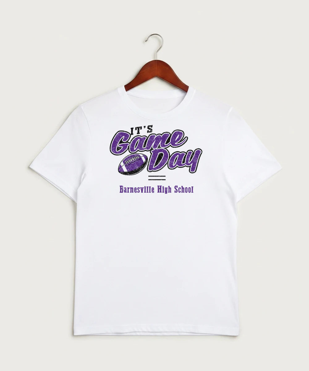 Barnesville High School Football (Boys) - White Sport-Tek PosiCharge Competitor Tee. ST350