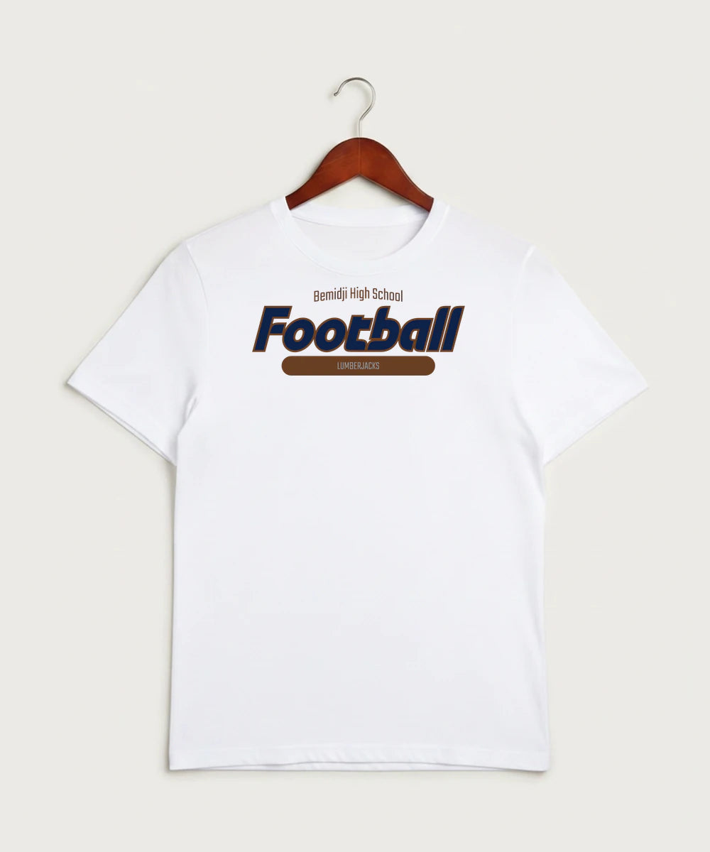 Bemidji High School Football (Boys) - White Sport-Tek PosiCharge Competitor Tee. ST350