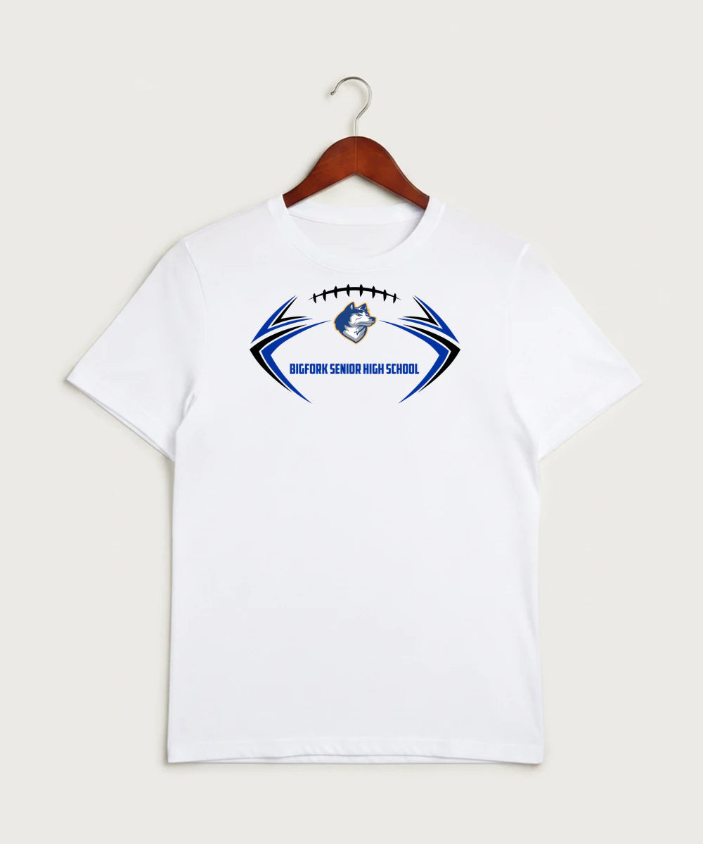 Bigfork Senior High School Football (Boys) - White Sport-Tek PosiCharge Competitor Tee. ST350