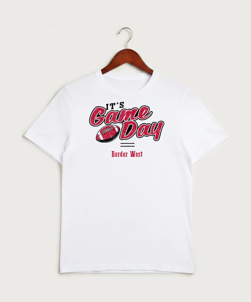 Border West Football (Boys) - White Sport-Tek PosiCharge Competitor Tee. ST350