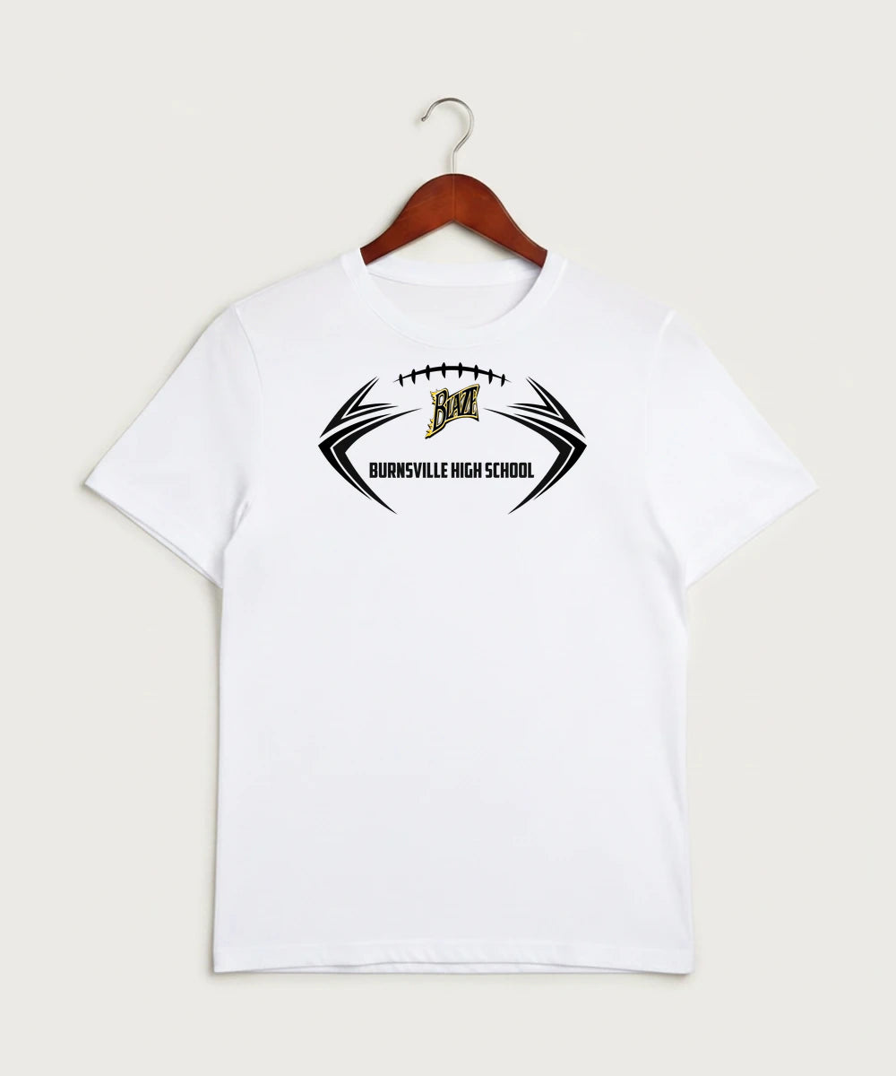 Burnsville High School Football (Boys) - White Sport-Tek PosiCharge Competitor Tee. ST350