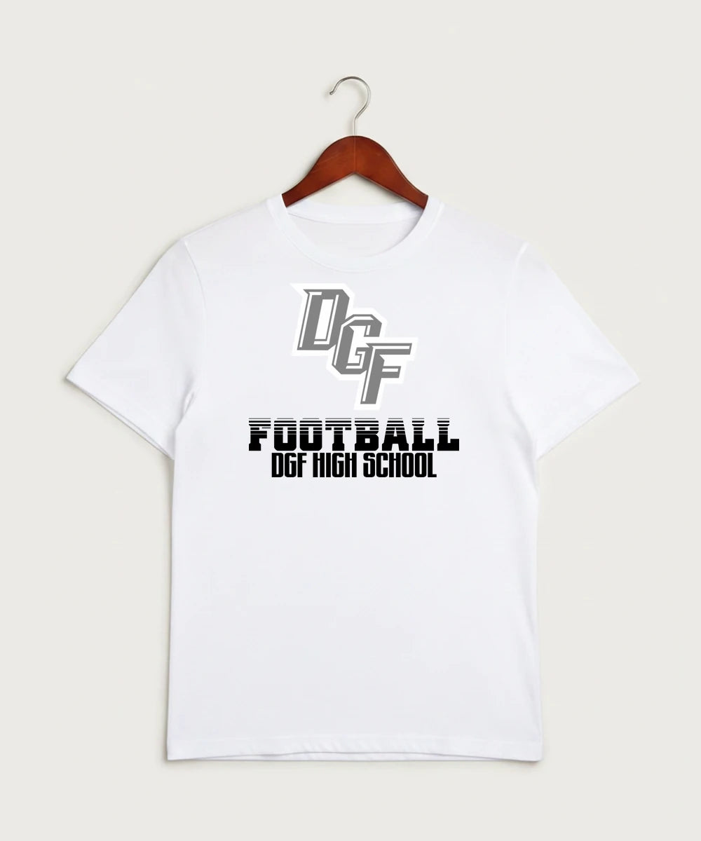 DGF High School Football (Boys) - White Sport-Tek PosiCharge Competitor Tee. ST350