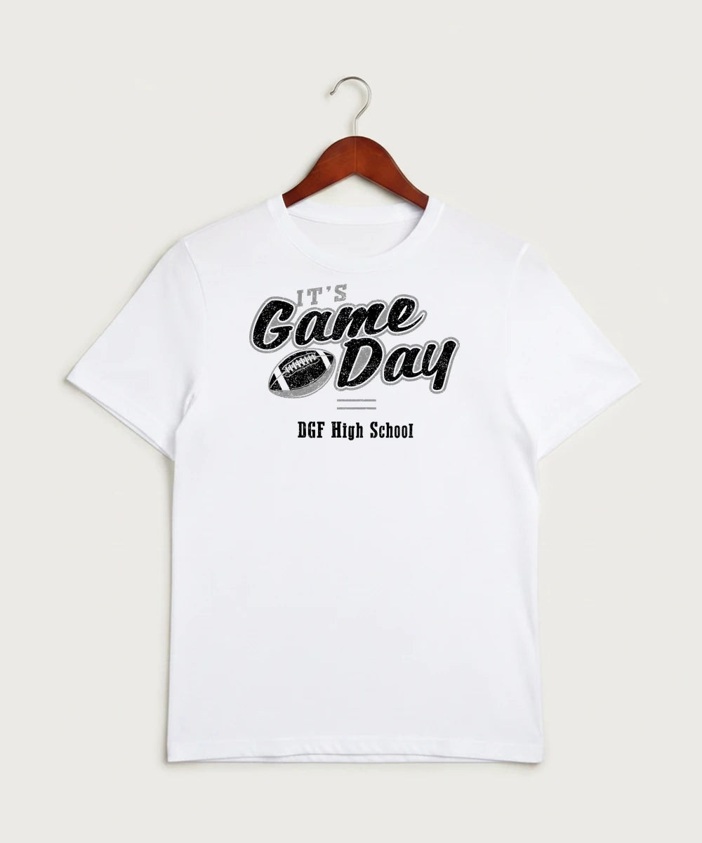 DGF High School Football (Boys) - White Sport-Tek PosiCharge Competitor Tee. ST350