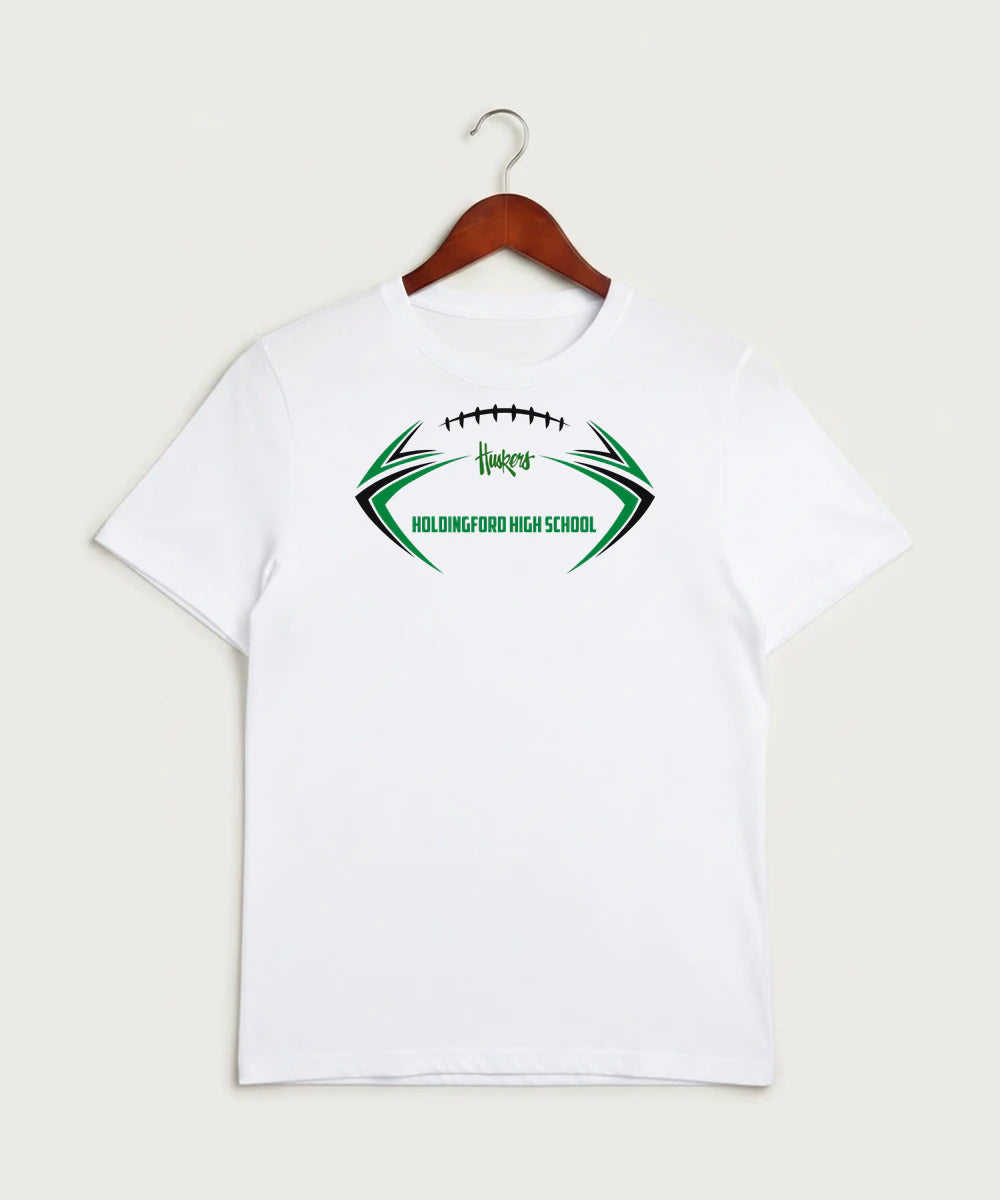 Holdingford High School Football (Boys) - White Sport-Tek PosiCharge Competitor Tee. ST350