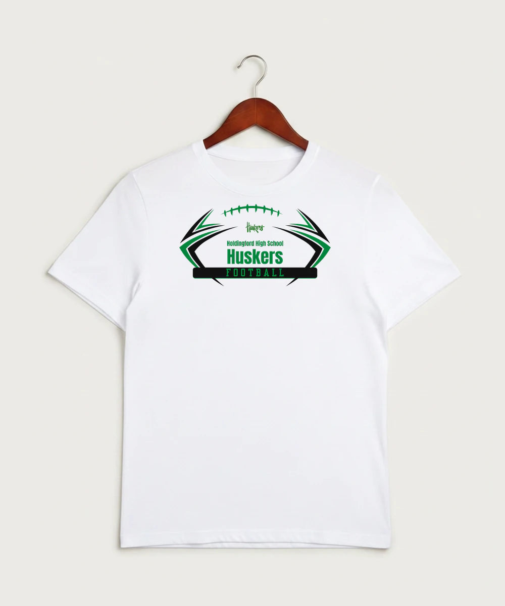 Holdingford High School Football (Boys) - White Sport-Tek PosiCharge Competitor Tee. ST350