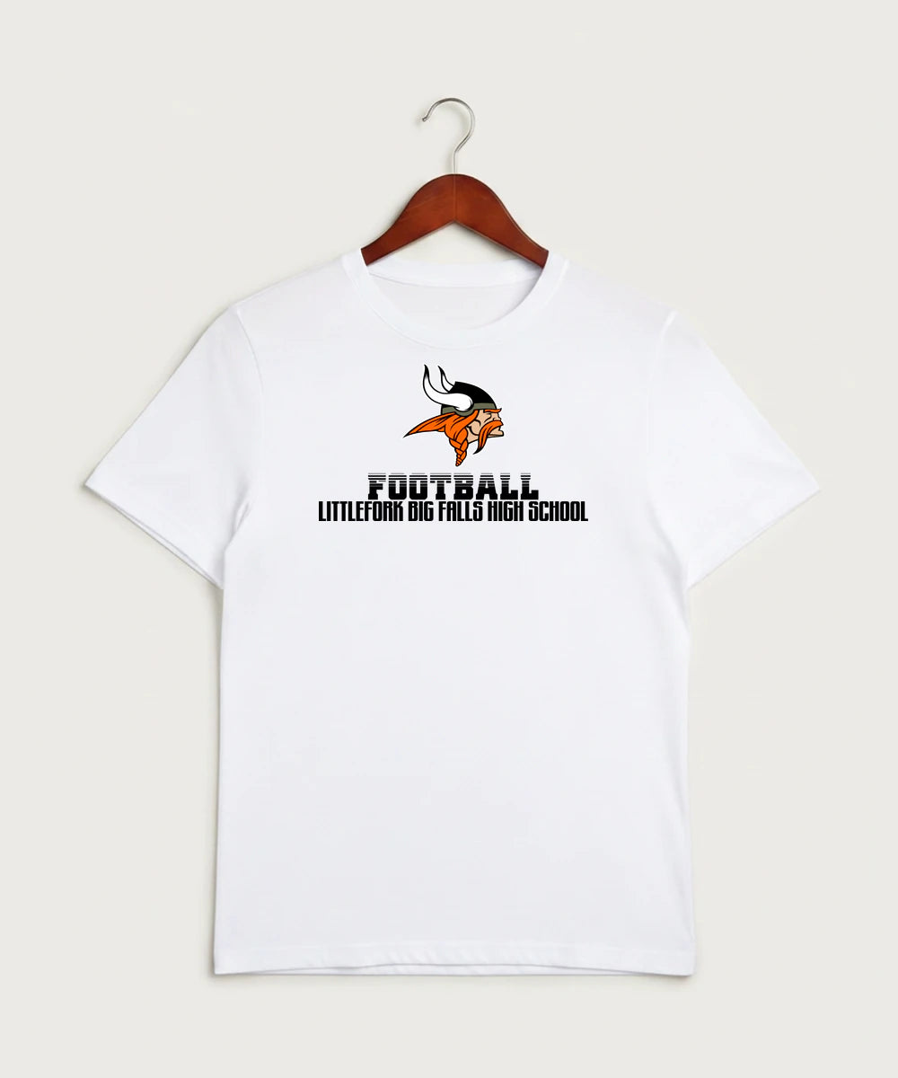 Littlefork Big Falls High School Football (Boys) - White Sport-Tek PosiCharge Competitor Tee. ST350