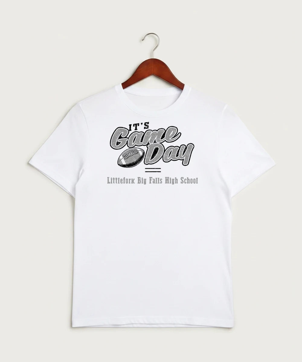 Littlefork Big Falls High School Football (Boys) - White Sport-Tek PosiCharge Competitor Tee. ST350