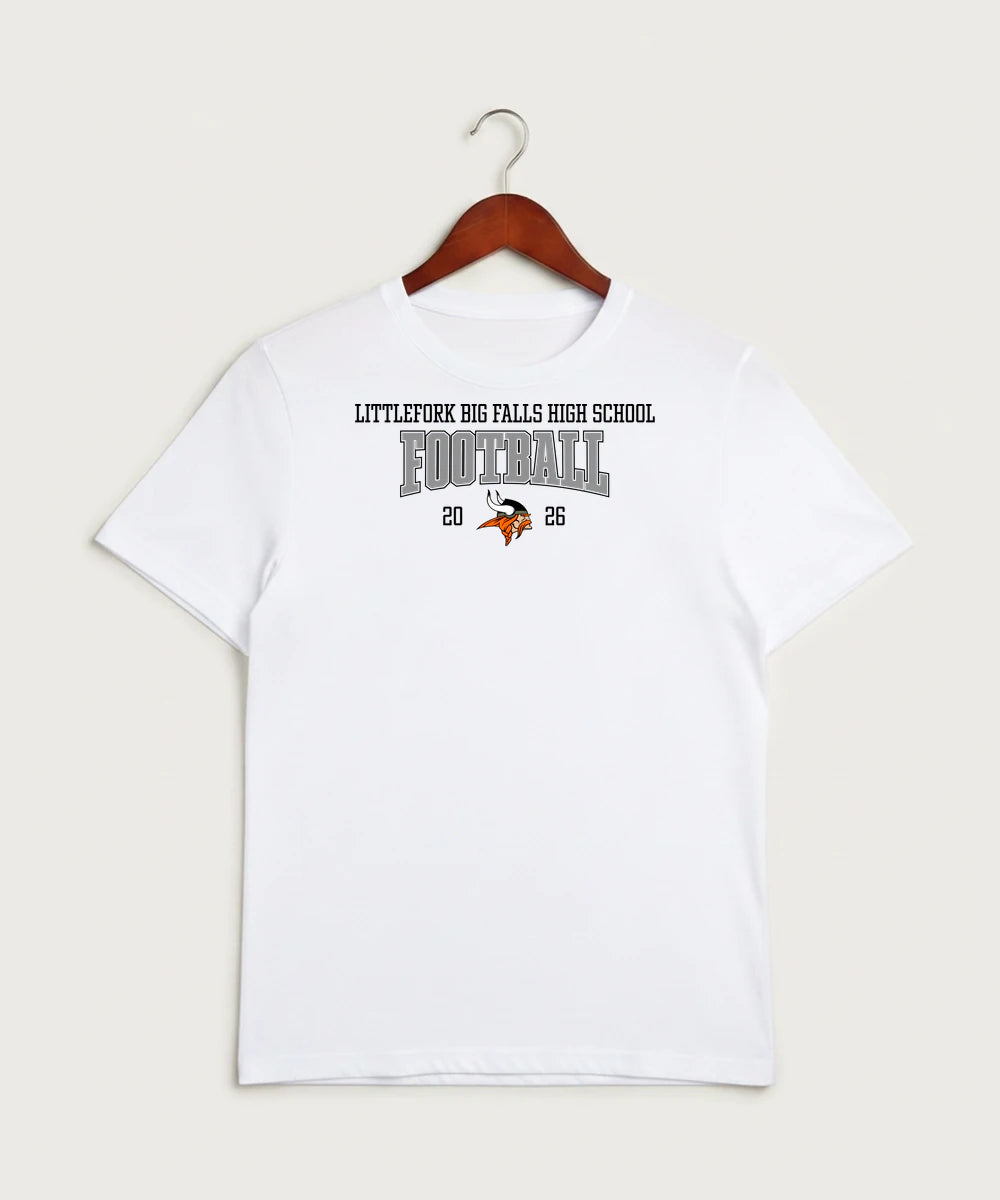 Littlefork Big Falls High School Football (Boys) - White Sport-Tek PosiCharge Competitor Tee. ST350
