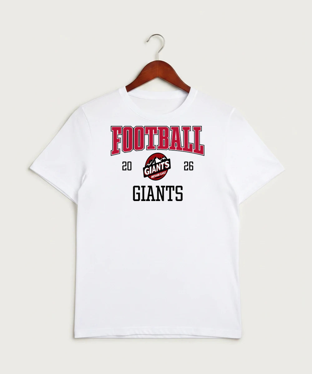 Mesabi East High School Football (Boys) - White Sport-Tek PosiCharge Competitor Tee. ST350